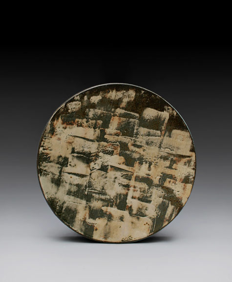 Korean ceramic plate - Lee Kang Hyo
