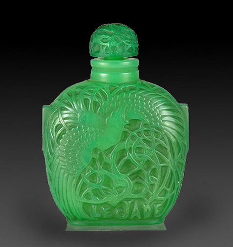 La Jade perfume bottle - Lalique