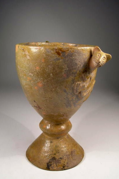 412px-617px-Peruvian-Colonial-Chalice.jpg Peruvian-Colonial-Chalice with high relief jaguar