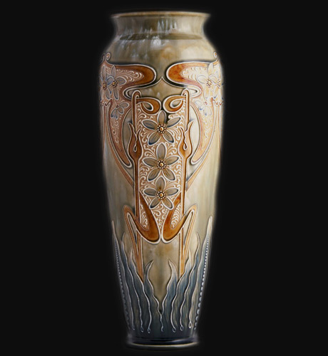 Tall Vase Royal Doultan