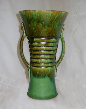 Vintage Brush McCoy Art Deco Vase