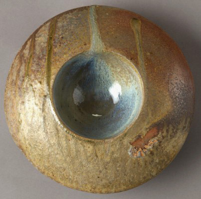 circular ceramic vessel by Emerge
