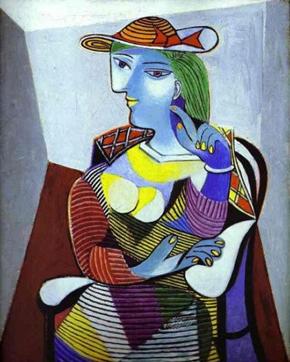 Picasso abstract painting - Marie Therese