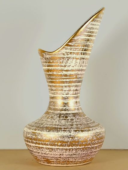 Haeger Vase tweed look decoration