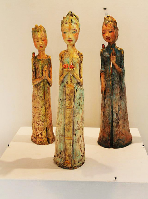 Pat Swyler ceramic sculptures