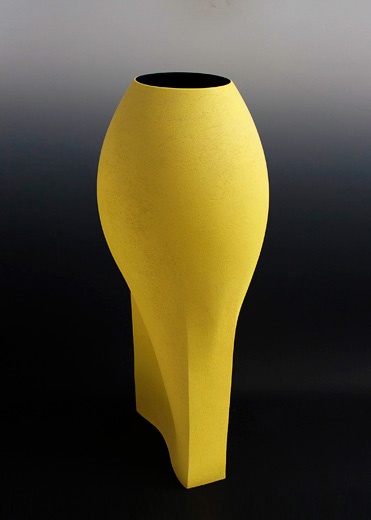 Ashraf Hanna Contemporary Vessel yellow