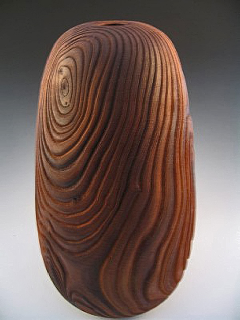 Dale-Cook-wood-carved-wooden vessel