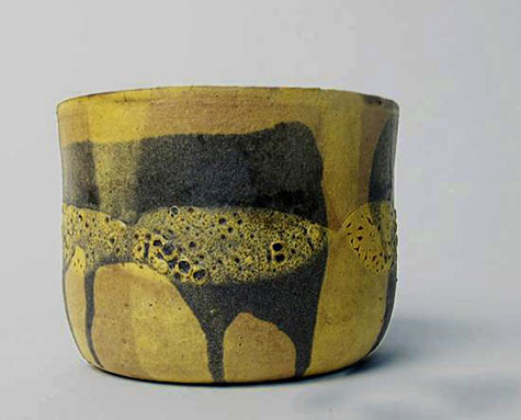 Studio ceramic bowl, - Barbara Haberland.