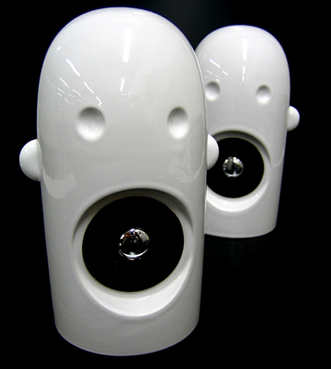 white ceramic-speakers