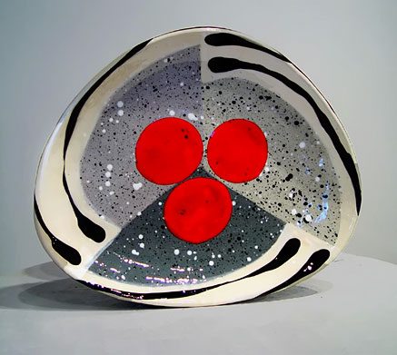 Abstract design plate-Jack Charney