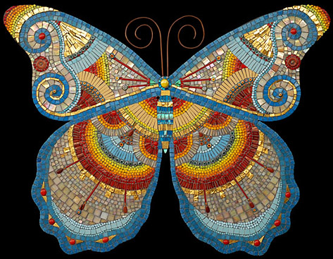 Irinia-Charny large butterfly mosaic