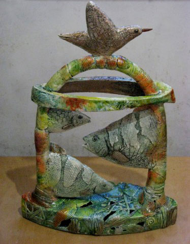 Alexey Illarionov ceramic sculpture