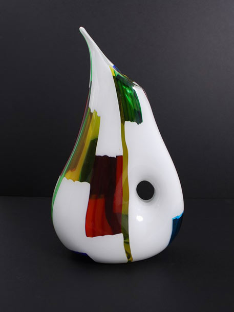 Modern retro vase by Anzolo Fuga for A.V.E.M., Murano, Italy.