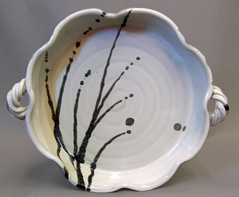 Miry Clay stoneware pottery tray