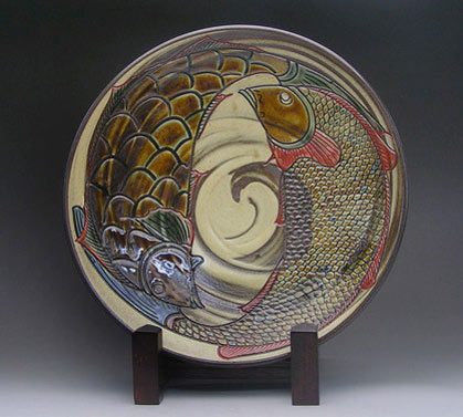 Japan fish design plate - Samsung Miyagi