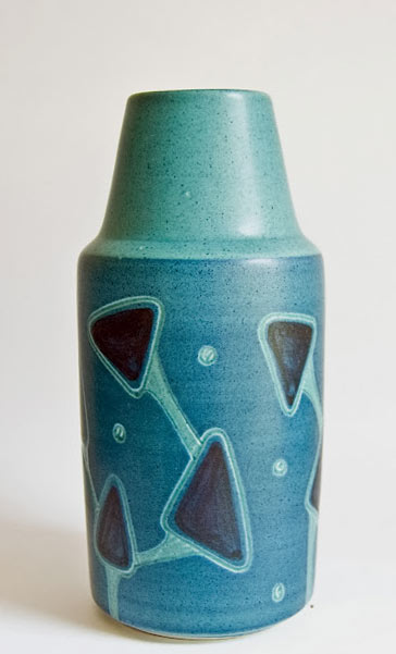 Soholm-Space-Age Atomic vessel, turquoise colour