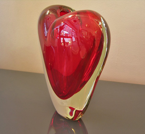 Vintage-Murano-Heart-Shaped-Vase-By-Colizza