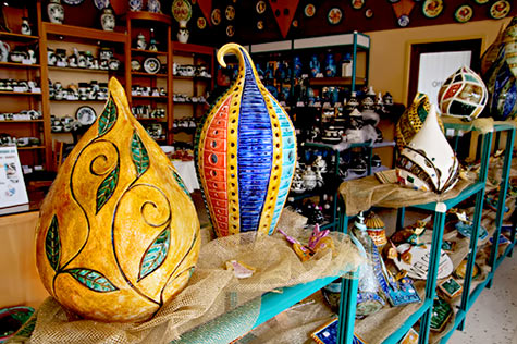 Savvas Pottery shop Cyprus