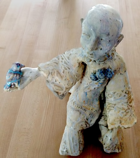 Rebecca Hillman ceramic figurine sculpture