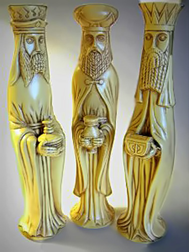 Three Kings figurines