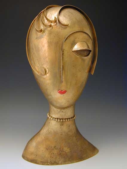 Franz Hagenauer head sculpture 1930
