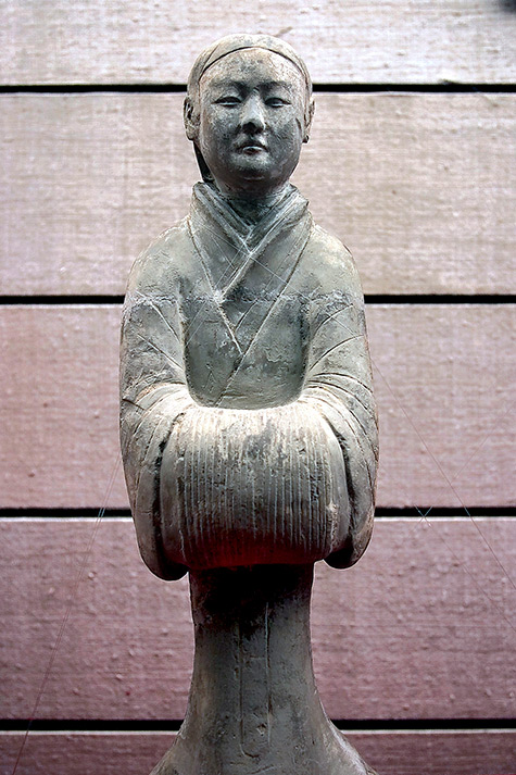 Han Dynasty ceramic lady