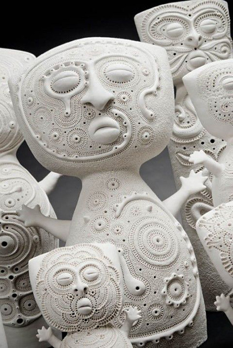 Lorraine-Guddemi ceramic sculptura figurals