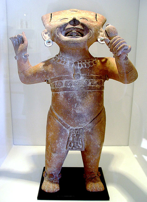 Pre Columbian Ceramic Figure