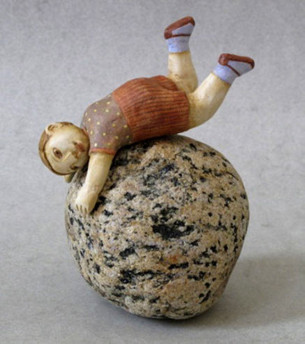 Tracy Gallup Balance - child on a sphere