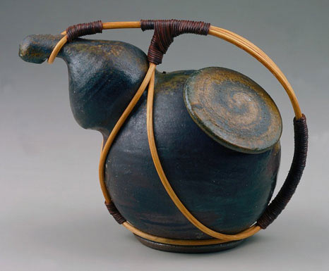 Richard Bresnahan gourd tea vessel