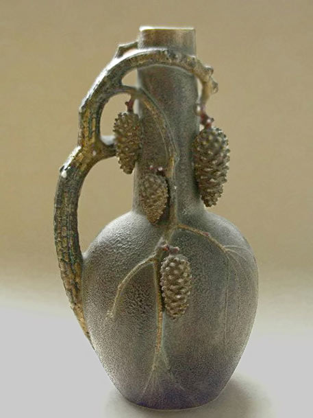 Paul Dachsel pine cone vase 