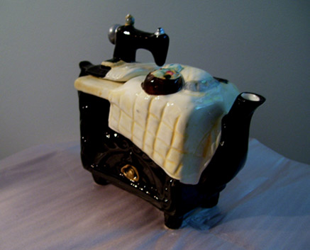Tea Pot Sewing Machine Design