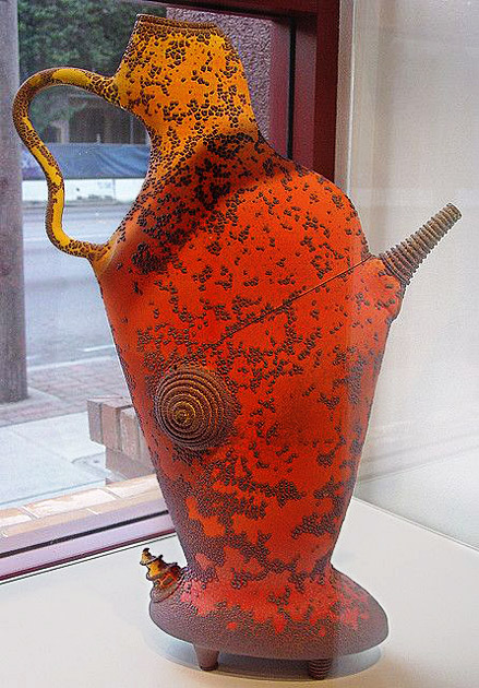 Frank-Boyden-and-Tom-Coleman-teapot-439x630 Test-Site-Series-1-1994-by-Frank-Boyden-and-Tom-Coleman-at-the-American-Museum-of-Ceramic-Art-Pomona,-California