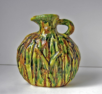 Vintage-Hedi-Schoop-California-Pottery-Jug-Vase