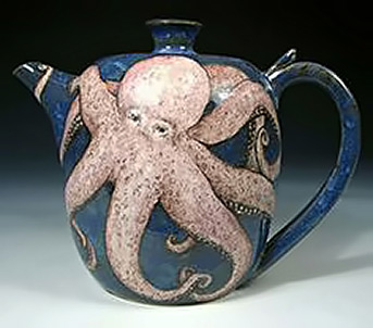octopus teapot