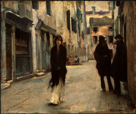 John Singer Sargent Street In Venice oil painting