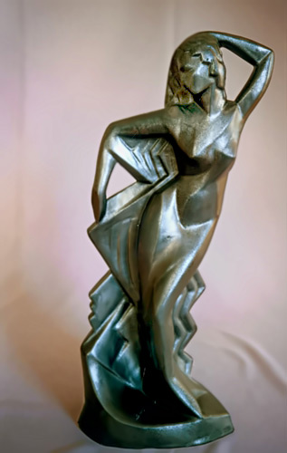Burlesque Dancer figurine