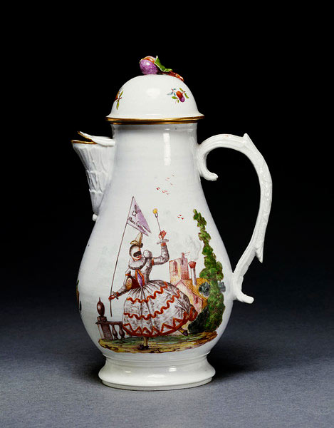 Coffee pot by Cozzi pottery 1775