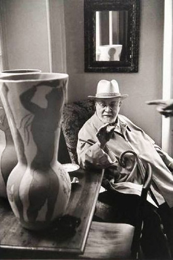 Henri Matisse,-chez-Tériade,-Saint Jean Cap Ferrat -1951-(c)-Henri Cartier Bresson