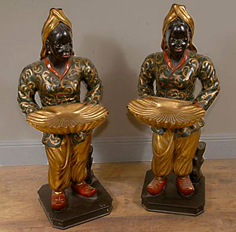 Italian-Venetian-Blackamoors-with-Shell-Tray-sculptures