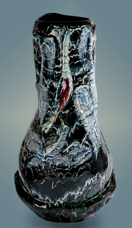 Monumental San Polo Ceramic-Vase by Otello Rosa