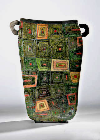 Towels ceramic vase - Ute Grossman