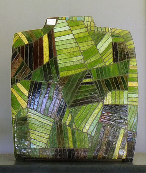 Ute2 mosaic surface pattern vase - Ute Grossman