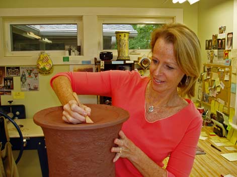 beth-tarkington-creating pottery