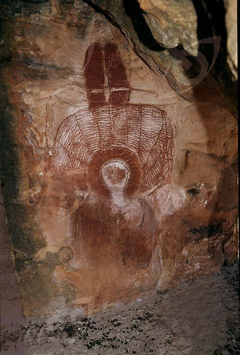 wandjina cave art in Australia