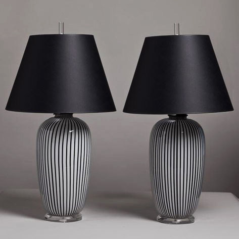 Black-and-White-Pinstripe-Munaro-lamps