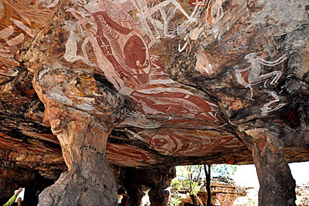 Narwala Gabarnmang cave art Australia