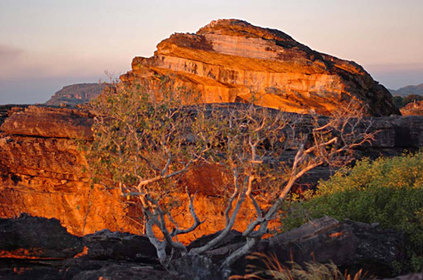 Ubirr, Kakadu rich red Australian landscape