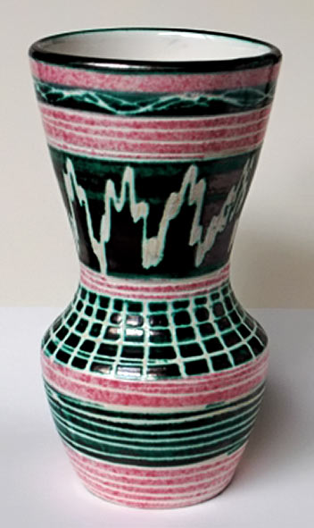 Charles-Voltz mid century vase