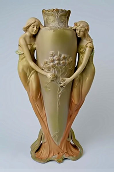 Austrian Art Nouveau vase